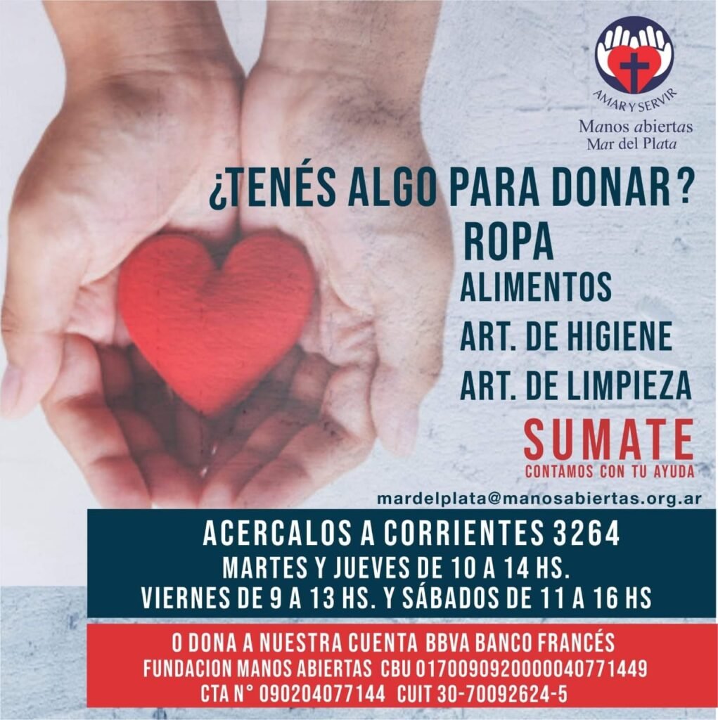 Donaciones Manos Abiertas